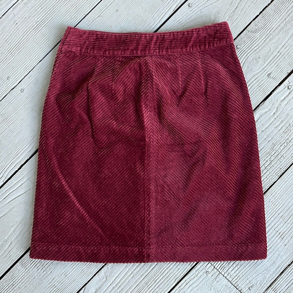 Talbots corduroy A-line skirt - Picture 3 of 14